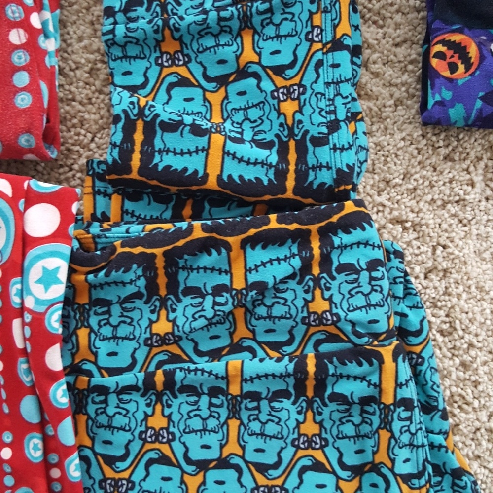 Lularoe Halloween Mommy and Me Leggings